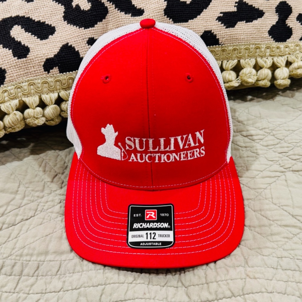 JA11-NEW "America's Favorite Cap" Sullivan Auctioneers Embroidered Patch